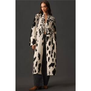 Anthropologie Pilcro Leopard Print Sweater Duster. Size S/M. Retails $228